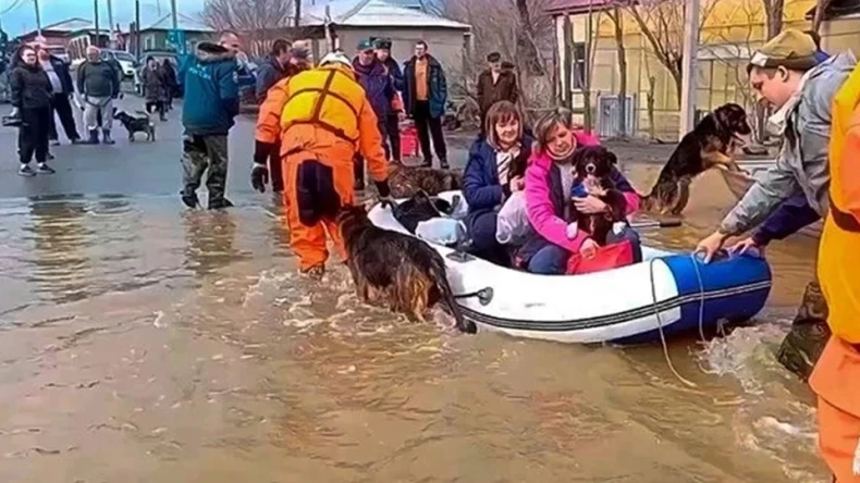 Rusya’da büyük yıkım 10 binden fazla ev su altında kaldı